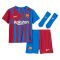 2021-2022 Barcelona Infants Home Kit (RIVALDO 10)