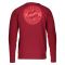 2021-2022 Bayern Munich Graphic Crew Sweat (Red)