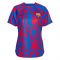 2022-2023 Barcelona Pre-Match Training Shirt (Blue) - Ladies (AUBAMEYANG 25)