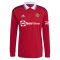 2022-2023 Man Utd Long Sleeve Home Shirt (ALEX TELLES 27)