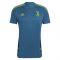 2022-2023 Juventus Training Shirt (Active Teal) (POGBA 10)