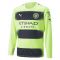 2022-2023 Man City Long Sleeve Third Shirt (Your Name)