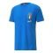 2022-2023 Italy Player Casuals Tee (Blue) (ROMAGNOLI 13)