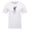 2023-2024 Liverpool Crest Tee (White) (Luis Diaz 7)
