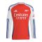 2024-2025 Arsenal Long Sleeve Home Shirt (Saka 7)