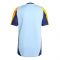 2024-2025 Real Madrid Training Shirt (Glow Blue) (Alaba 4)