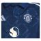 2024-2025 Man Utd Long Sleeve Away Shirt (Kids) (Garnacho 17)