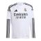 2024-2025 Real Madrid Long Sleeve Home Shirt (Kids) (Your Name)