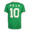 New York Cosmos Pele Green Retro Shirt with PELE 10