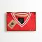 Vintage Denmark De R d-hvide Soccer Jersey