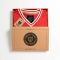 Vintage Denmark De R d-hvide Soccer Jersey