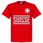 Switzerland Shaqiri Team T-Shirt - Red