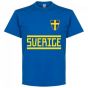 Sweden Ibrahimovic 10 Team T-Shirt - Royal