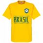 Brasil G. Jesus 9 Team T-Shirt - Yellow