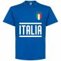 Italy Chiesa 14 Team T-Shirt - Royal