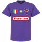 Fiorentina Batistuta 9 Team T-Shirt - Purple