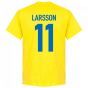 Sweden Larsson Team T-shirt - Yellow