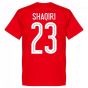 Switzerland Shaqiri Team T-Shirt - Red