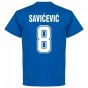 Yugoslavia Savicevic Team T-shirt - Royal