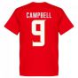 Costa Rica Campbell 9 Team T-Shirt - Red