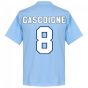 Lazio Gascoigne 8 Team T-Shirt - Sky