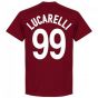 Livorno Lucarelli 99 Team T-Shirt - Chilli Red