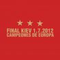 Spain Champions of Europe T-Shirt (Red)