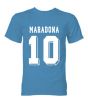 Diego Maradona Best Goal T-Shirt (Sky Blue)