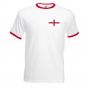 David Beckham England Ringer Tee (white-red)