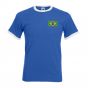 Pele Brazil Ringer Tee (blue)