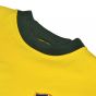 Brazil 1970 World Cup Carlos Alberto Retro Football Shirt