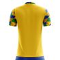 Brazil 2018-2019 Home Concept Shirt - Little Boys