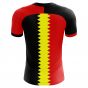 2023-2024 Belgium Flag Concept Football Shirt (Your Name) -Kids