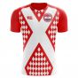 2018-2019 Croatia Fans Culture Home Concept Shirt (Kramaric 9) - Kids (Long Sleeve)