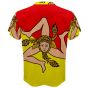 Sicily Coat of Arms Sublimated Sports Jersey (Kids)
