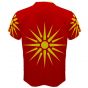 Old Republic of Macedonia Flag Sublimated Sports Jersey