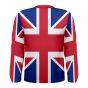 Great Britain Flag Long Sleeve Sublimated Sports Jersey