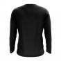 Zambia Core Football Country Long Sleeve T-Shirt (Black)