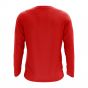 Lebanon Core Football Country Long Sleeve T-Shirt (Red)