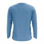 Rwanda Core Football Country Long Sleeve T-Shirt (Sky)