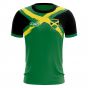 2024-2025 Jamaica Flag Concept Football Shirt (Your Name) - Kids