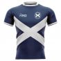 2023-2024 Scotland Flag Concept Rugby Shirt (Gray 5)