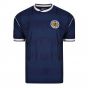 Score Draw Scotland 1986 Retro Football Shirt (Brown 8)