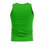 Algeria Core Football Country Sleeveless Tee (Green)