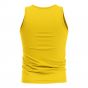 Uganda Core Football Country Sleeveless Tee (Yellow)