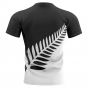 2025-2026 New Zealand All Blacks Fern Concept Rugby Shirt - Womens