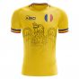 2023-2024 Romania Home Concept Football Shirt (Mutu 7)
