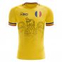 2023-2024 Romania Home Concept Football Shirt (Hagi 10)