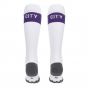 Manchester City 2019-2020 Home Football Socks White (Kids)