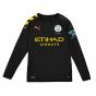 2019-2020 Manchester City Puma Away Long Sleeve Shirt (Kids) (Joao Cancelo 27)